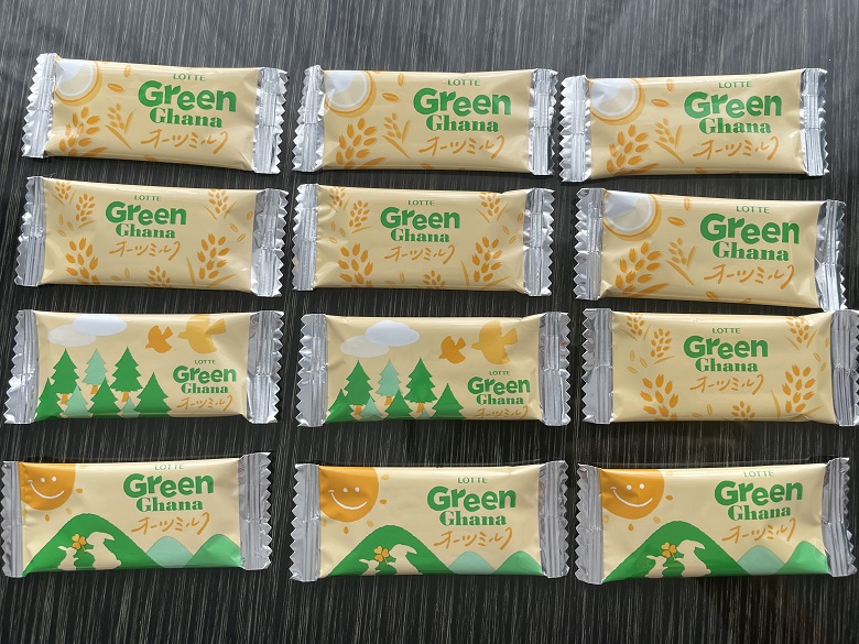 ロッテ「Green Ghana」オーツミルク⑤